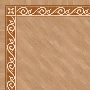 Бордюр художественный Lab Arte Б 34 150 в интерьере