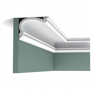 Карниз потолочный Orac Decor C341 2000x88x122 в интерьере