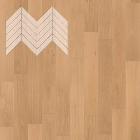 Паркет Елка Французская Lab Arte Chevron Дуб Селект Флора лак 600/490х110х14/3/45° в интерьере