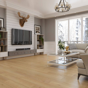Ламинат ПВХ Alpine Floor Дуб Марципановый LVT ЕСО 3-37*** в интерьере