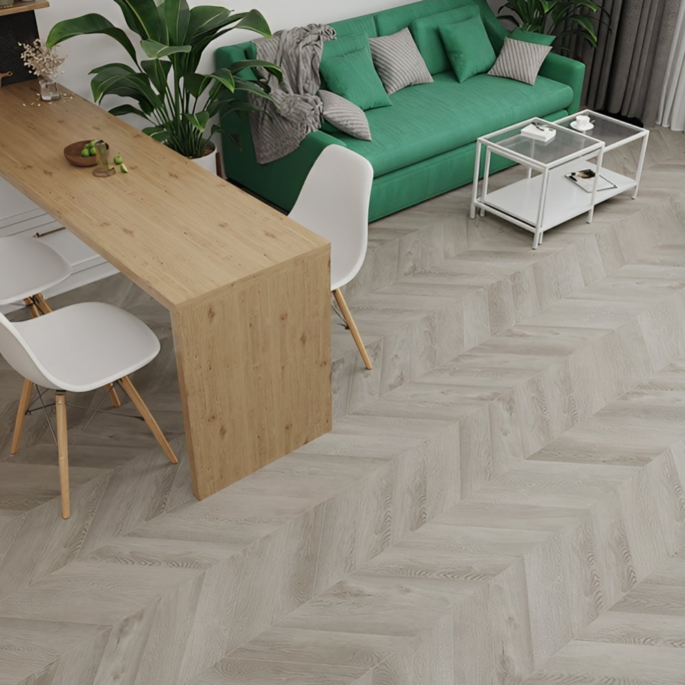 Ламинат ПВХ Alpine Floor Дуб Фантазия Chevron LVT ECO 20-1***