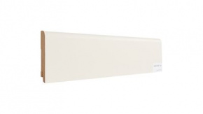 Плинтус MDF Finitura Decor 80*16*2440 гладкий, фигурный в интерьере