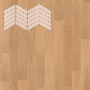 Паркет Елка Французская Lab Arte Chevron Дуб Селект Флора лак 400/328х125х14/3/60° в интерьере
