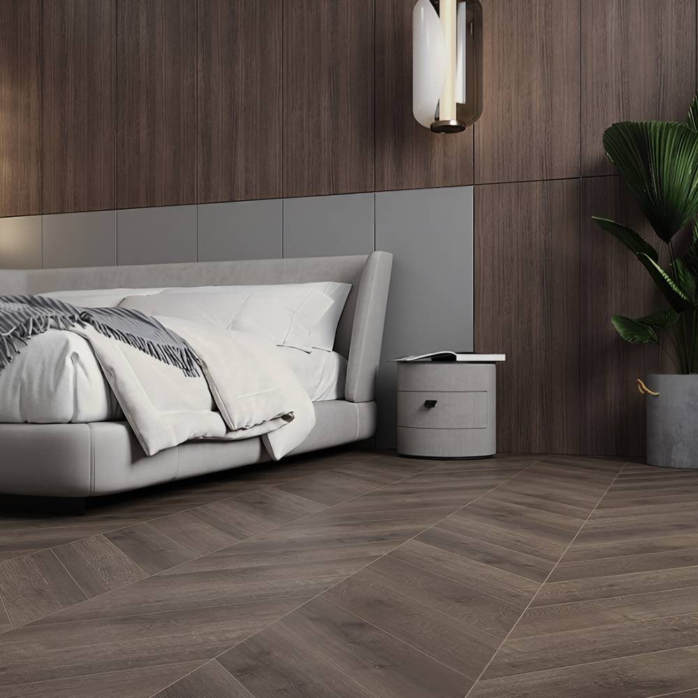 Ламинат ПВХ Alpine Floor Дуб Антарес Chevron SPC ECO 18-9***