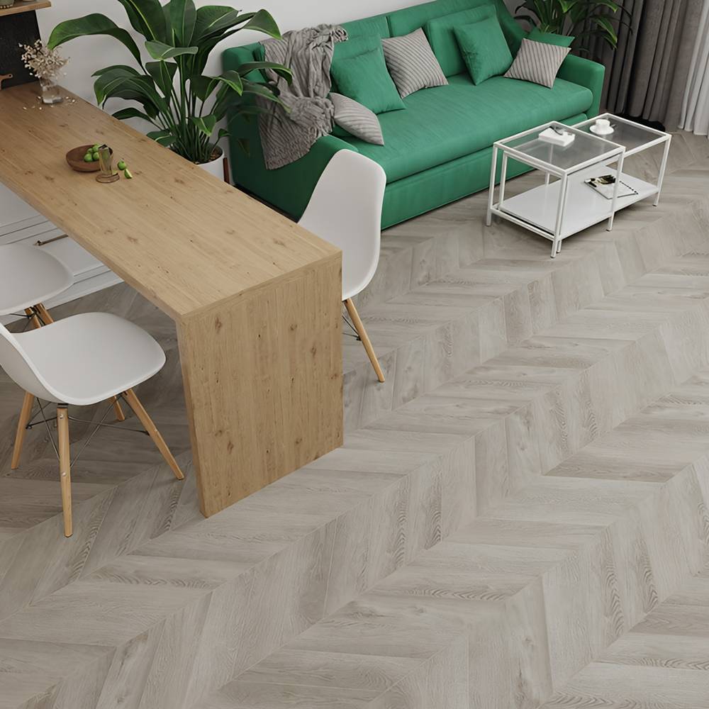 Ламинат ПВХ Alpine Floor Дуб Фантазия Chevron SPC ECO 18-1***
