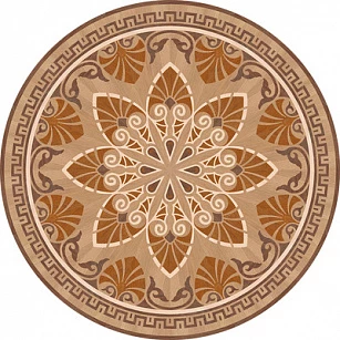 Розетка художественная Lab Arte Р 28 1200 в интерьере