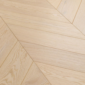 Паркет Елка Французская Lab Arte Chevron Дуб Натур Флора лак 400/348х90х14/3/60° в интерьере
