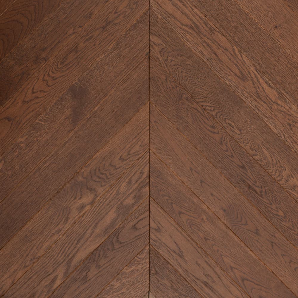 Паркет Елка Французская Lab Arte Chevron Дуб Селект Табак лак 400/348х90х14/3/60°