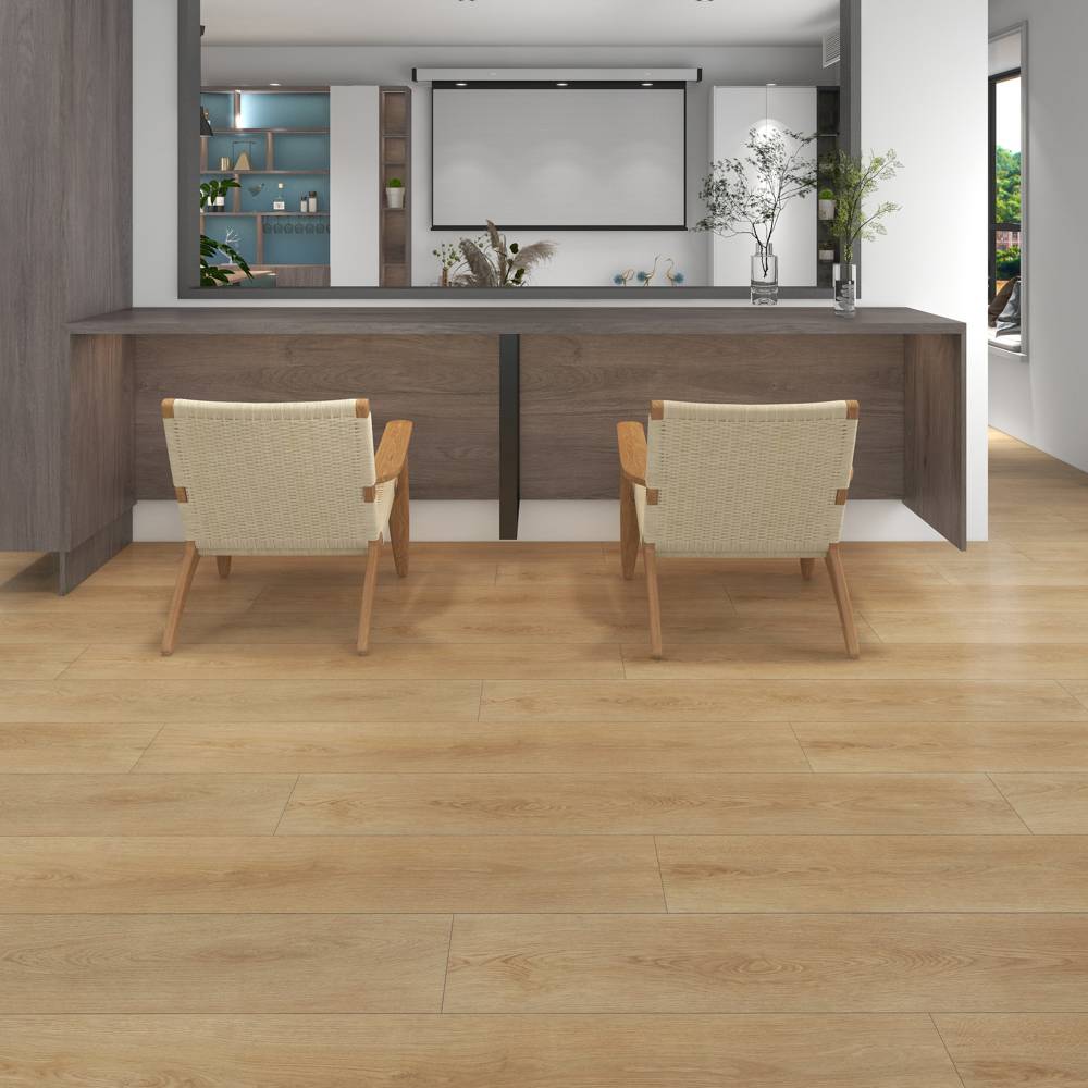 ПВХ Покрытие Calitex Elementals Parhan Plank Click ES1001 1220x182x4 (2,442 м2)