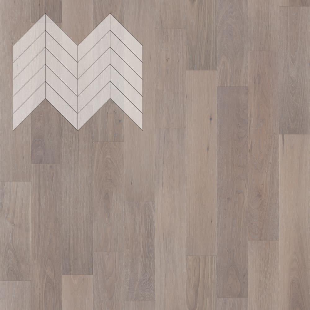 Паркет Елка Французская Lab Arte Chevron Дуб Натур Шарм лак 600/475х125х14/3/45°