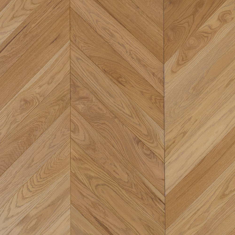 Паркет Елка Французская Lab Arte Chevron Дуб Рустик Бург лак 400/313х150х14/3/60°