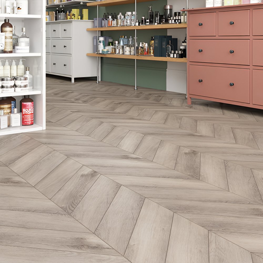 Ламинат ПВХ Alpine Floor Дуб Исида Chevron LVT ECO 20-8***