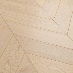 Паркет Елка Французская Lab Arte Chevron Дуб Натур Лана лак 600/490х110х14/3/45° в интерьере