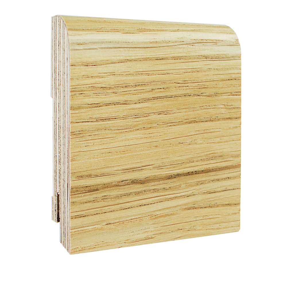 Плинтус шпонированный натур. Finitura Decor 70*15*2400 дуб без покрытия