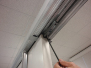 Пенал UNICO 900x2000 mm 100/125 - EKC090SA в интерьере