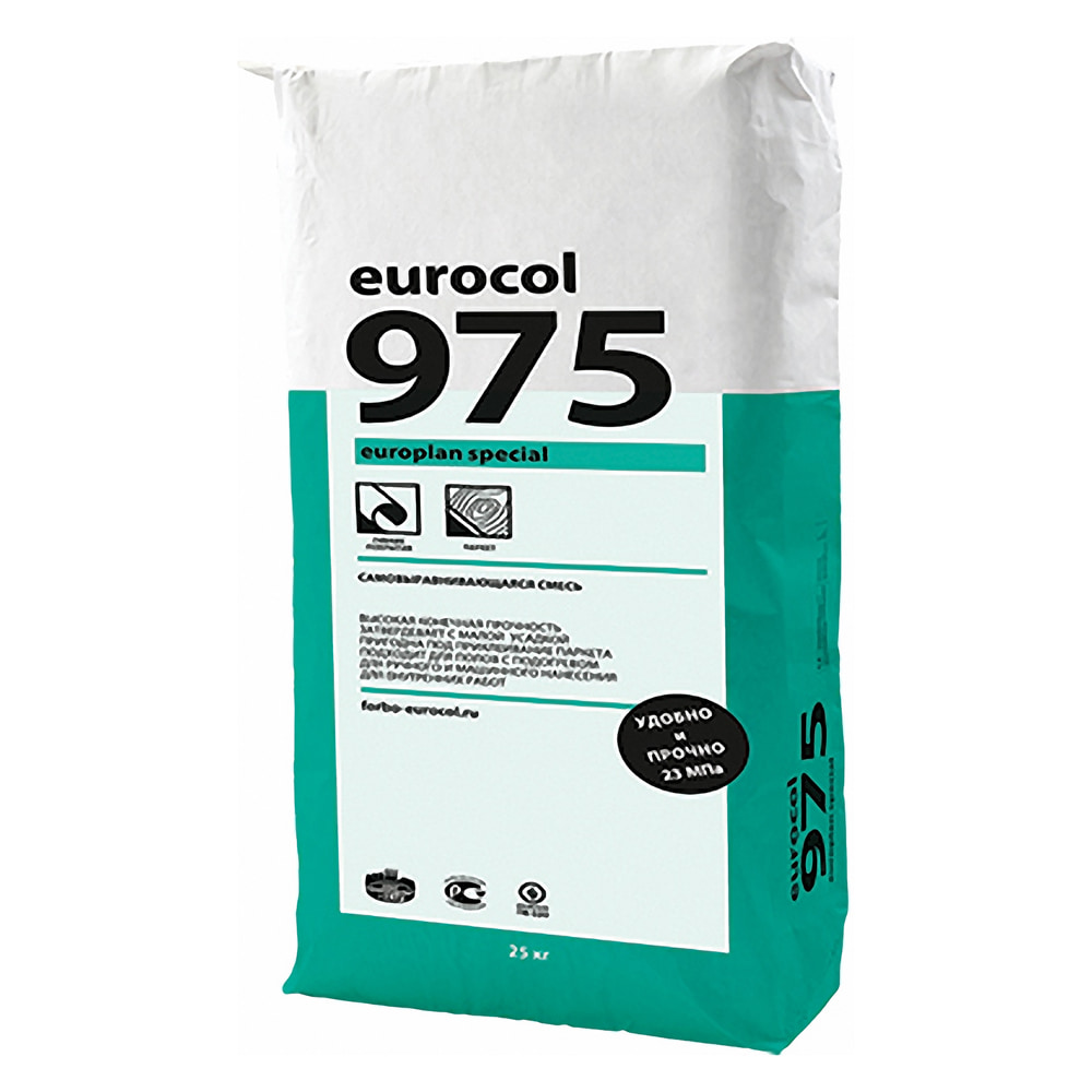 Форбо 975 Europlan Special нивелирующая масса 25кг
